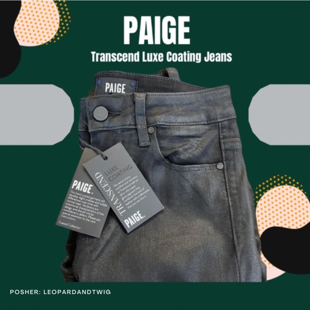 NWT Paige Margot Ankle Black Jeans